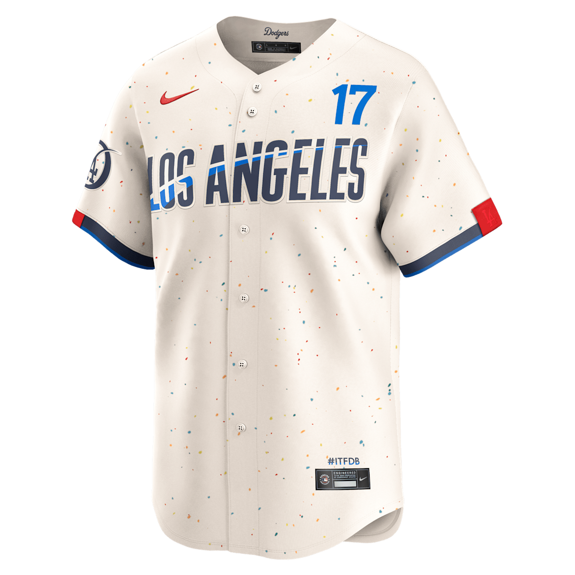White Los Angeles Dodgers Jerseys. Nike.com
